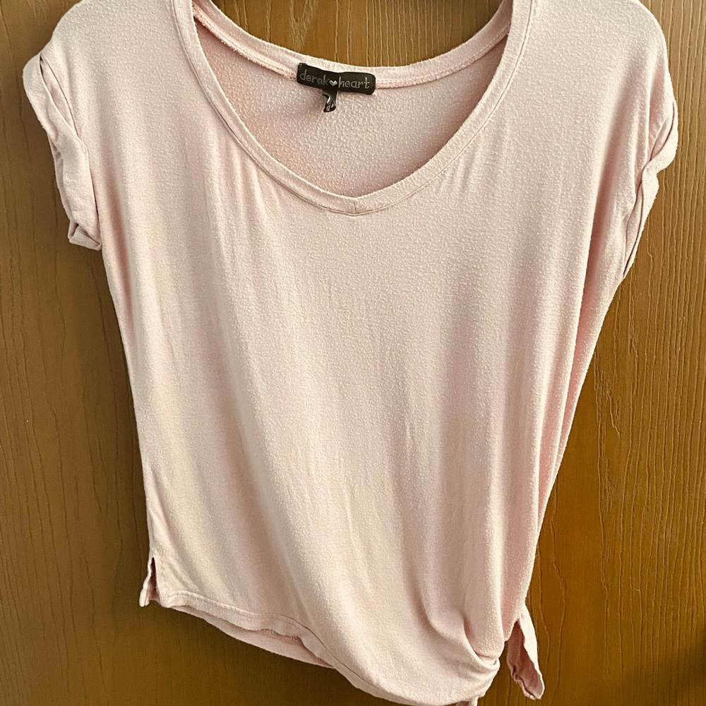 Derek Heart medium cropped t-shirt